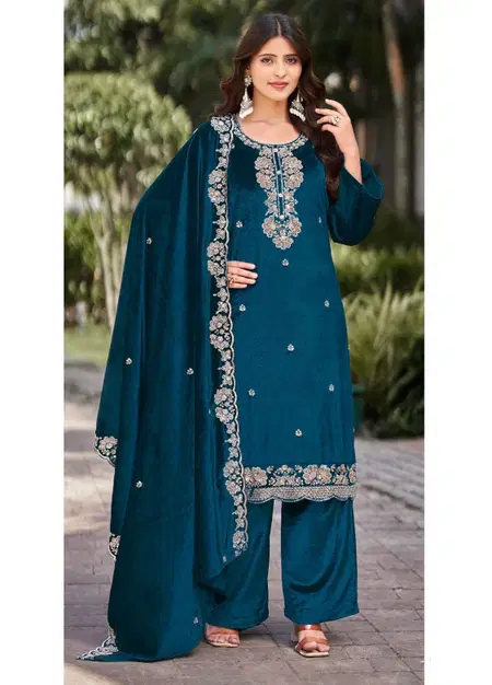 Velvet 32231 A To D By Deepsy Velvet Pakistani Dress Matrial Orders In India
